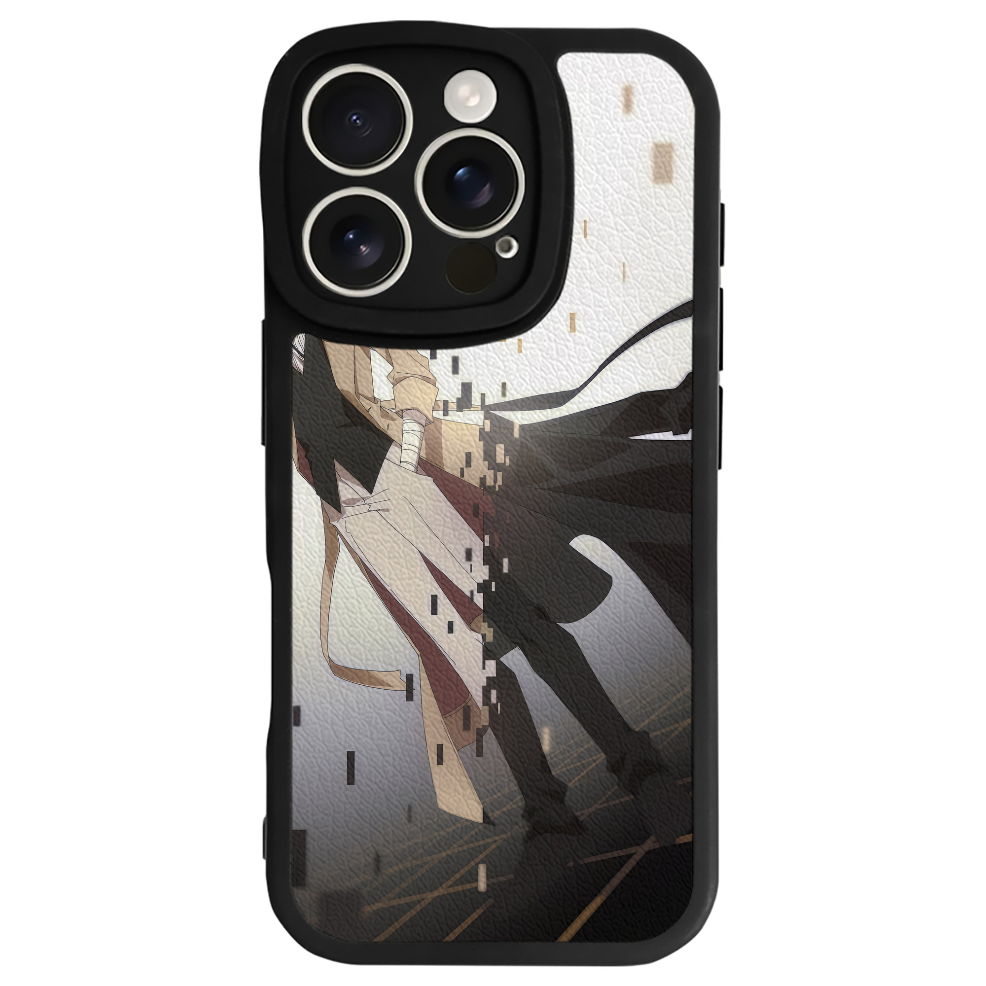 （画像用） 文豪ストレイドッグス Bungo Stray Dogs 【iPhone 16シリーズ対応】シリコンスマホケース（レザー調） 材質：シリコン